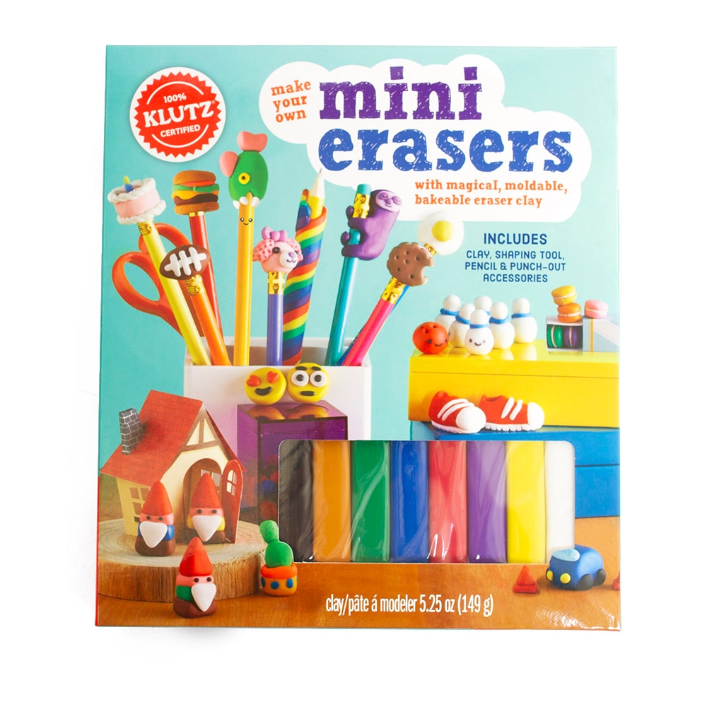 Klutz, Models & Kits, Art & School, Make Your Own, Mini, Erasers, 347558